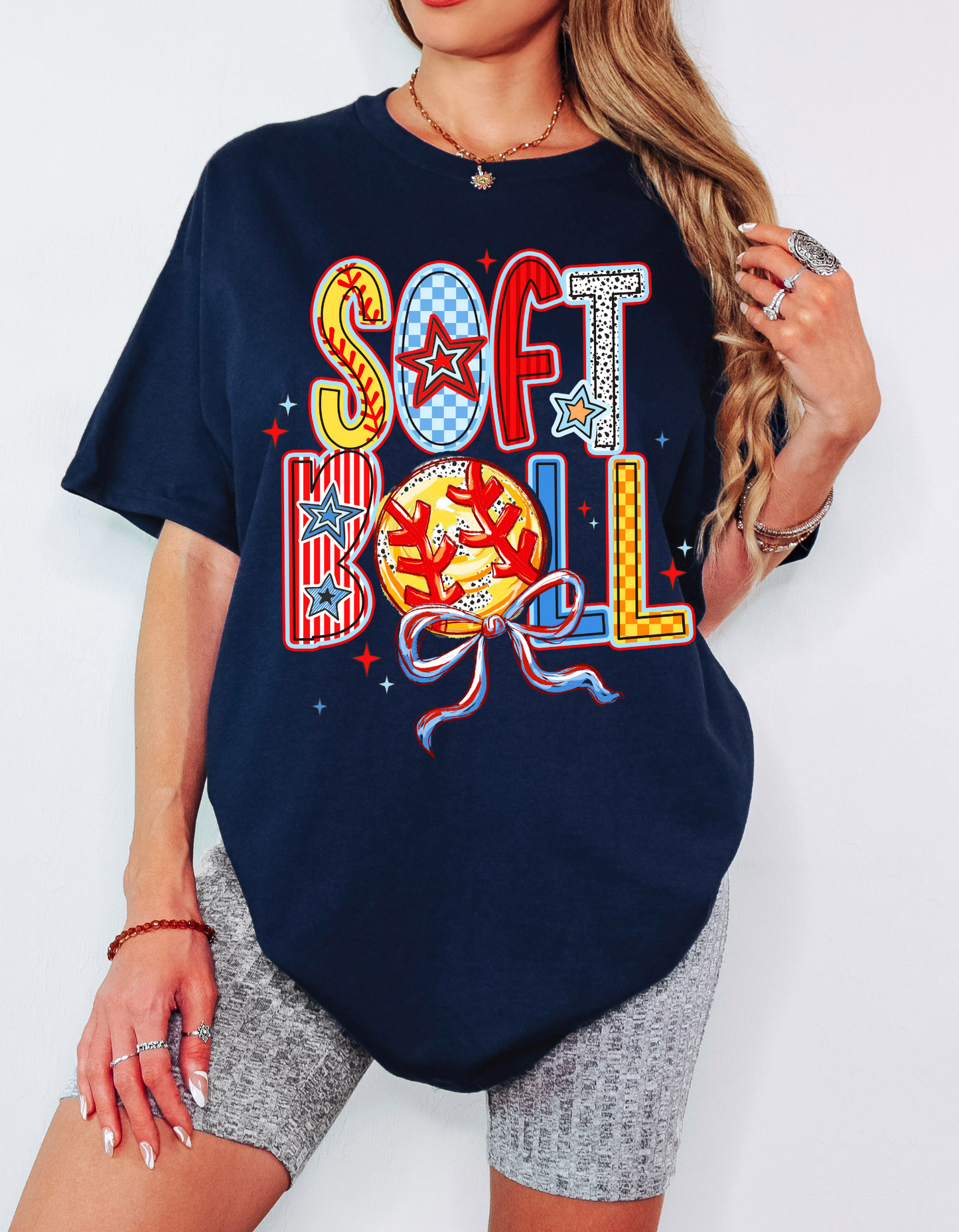 Softball Coquette Navy