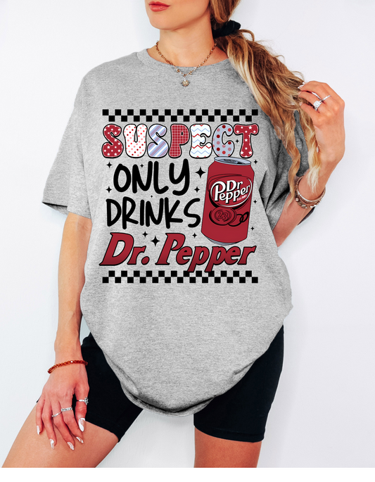 Suspect Only Drinks Dr. Pepper